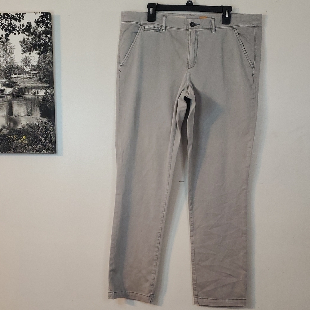 Anthropologie Pilcro Hyphen Pants Size 33 Tall Women Grey Long Legs Minimalist